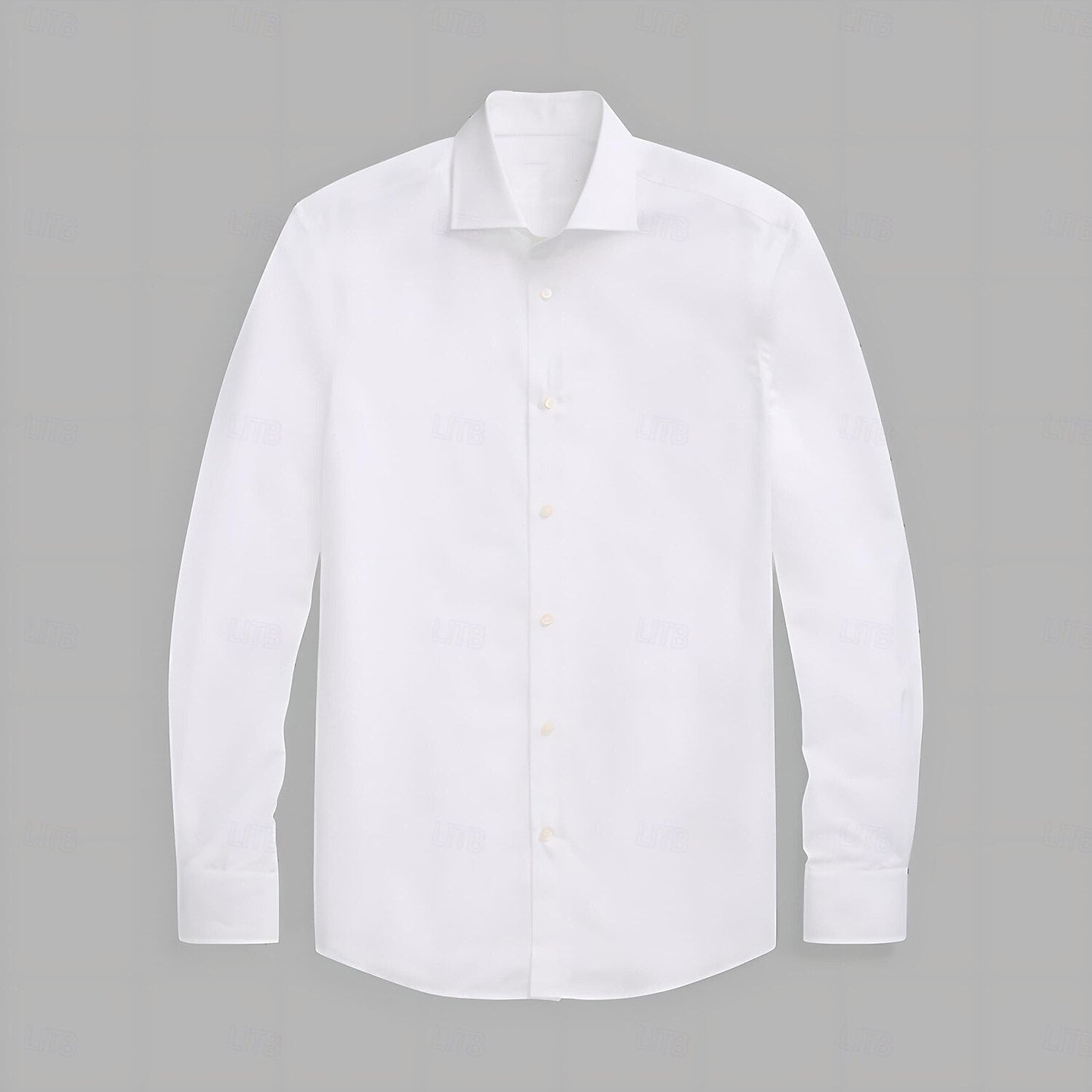 100% Cotton Button-Up Dress Shirt