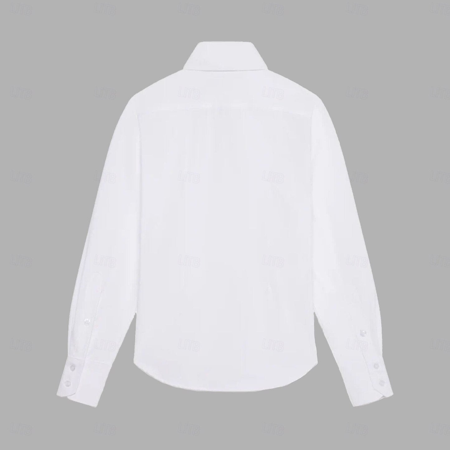 100% Cotton Button-Up Dress Shirt