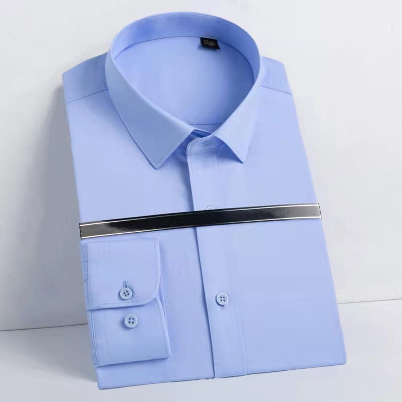 100% Cotton Button-Up Dress Shirt