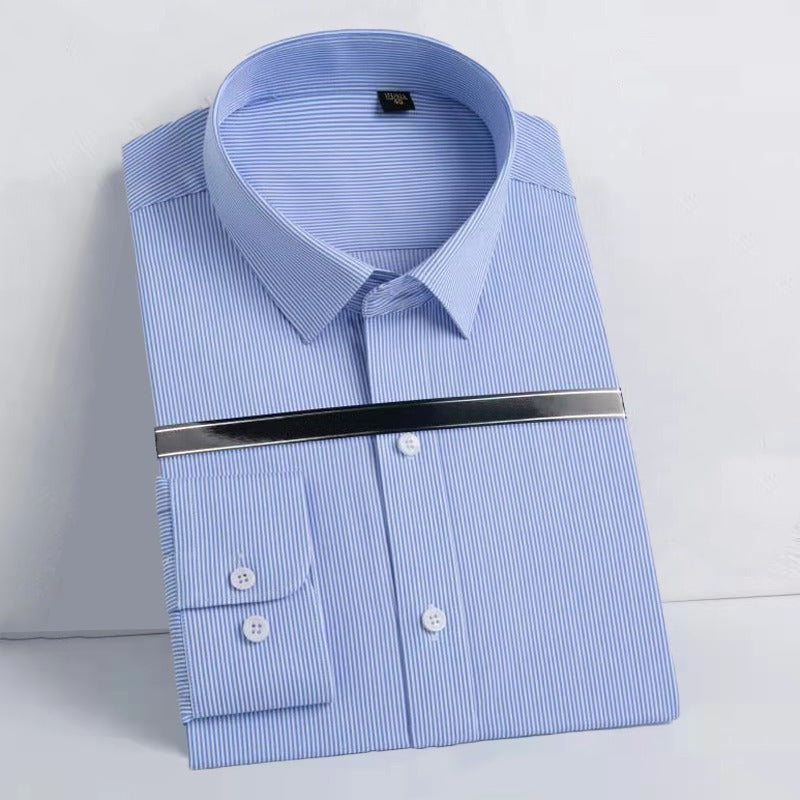 100% Cotton Button-Up Dress Shirt