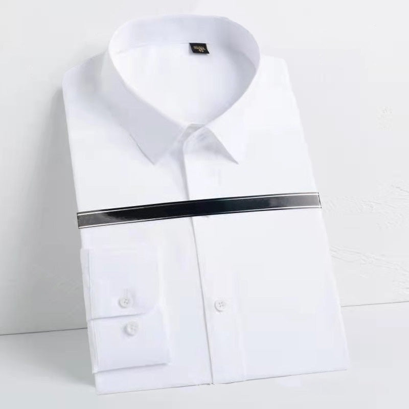 100% Cotton Button-Up Dress Shirt