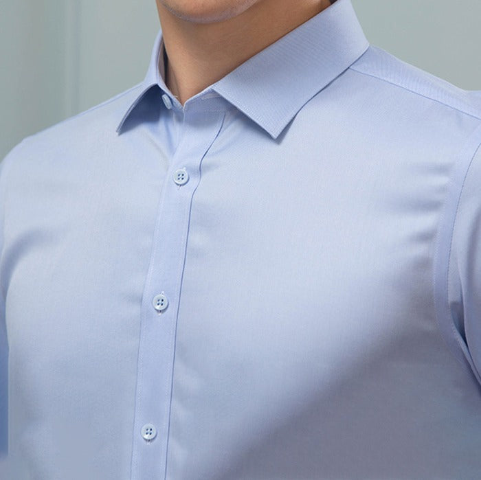 100% Cotton Button-Up Dress Shirt