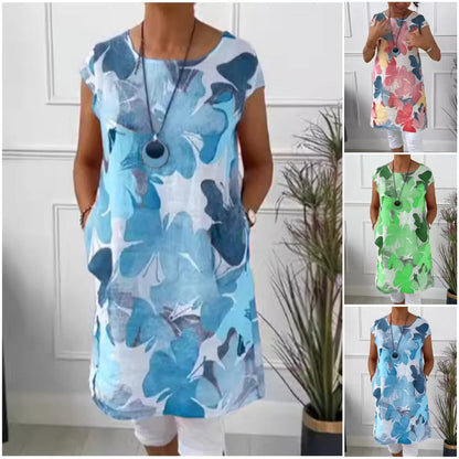 Anita | Elegant Round Neck Dress