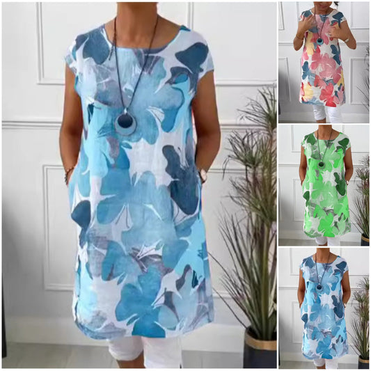 Anita | Elegant Round Neck Dress