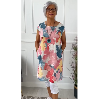 Anita | Elegant Round Neck Dress